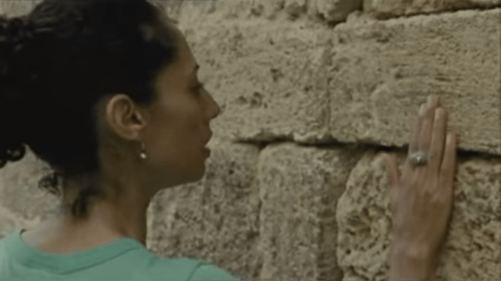 Suheir Hammad in "Salt of this sea".