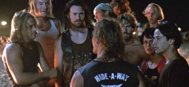 "Point break" di Kathryn Bigelow (1991).